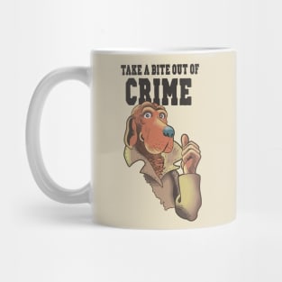 Take a Tit Out of Crime Mug